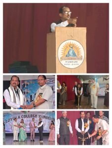 *लोयोला महाविद्यालय कुनकुरी में वरिष्ठ विद्यार्थियों के सम्मान में विदाई समारोह (Farewell Party) का भव्य आयोजन किया गया। कार्यक्रम का शुभारंभ दीप प्रज्वलन कर विधिवत रूप से किया गया।…*