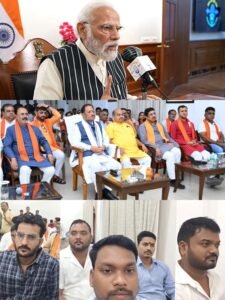 *मुख्यमंत्री ने जनप्रतिनिधियों और आमजनों के साथ सुनी मन की बात की 134वीं कड़ी, मन की बात में गूंजा छत्तीसगढ़ का गौरव: मुख्यमंत्री श्री विष्णुदेव साय ने कहा – यह प्रदेश की प्रतिभा और विरासत को राष्ट्रीय सम्मान मिलने का क्षण…*
