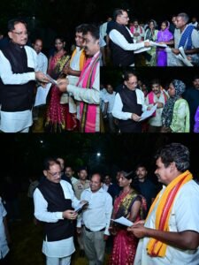 *मुख्यमंत्री श्री विष्णु देव साय ने बगिया में सुनी आम लोगों की मांग और समस्याएं, अधिकारियों को गंभीरता से निराकरण करने के सख्त निर्देश…* 
